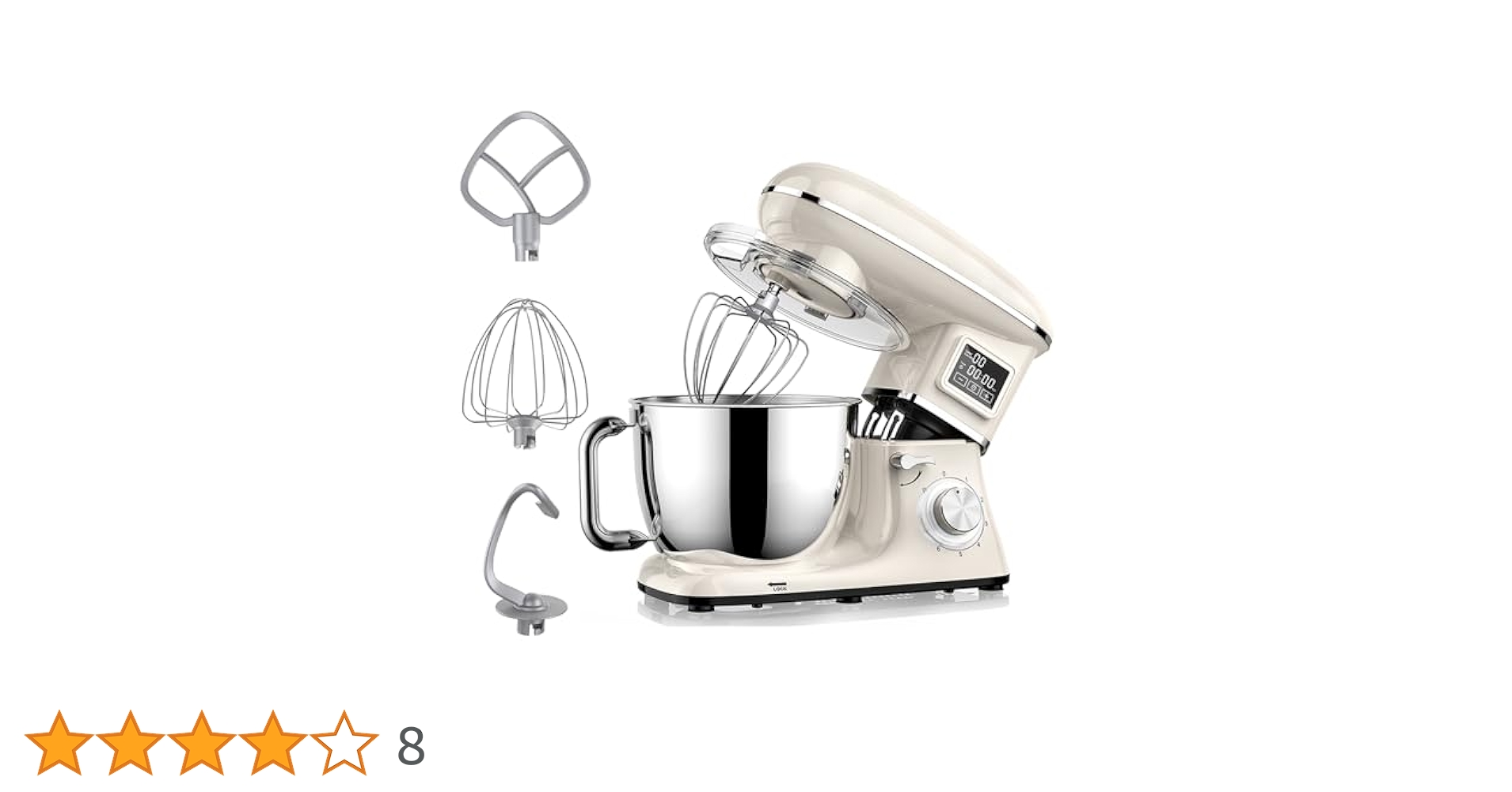 Amazon.co.jp: スタンドミキサー 6.2L 大容量 卓上ミキサー 一台